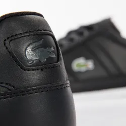 Basket de ville basse homme Lacoste Chaymon bl21 1 cma Noir - ZESHOES Basket de ville basse homme Lacoste Chaymon bl21 1 cma Noir - ZESHOES