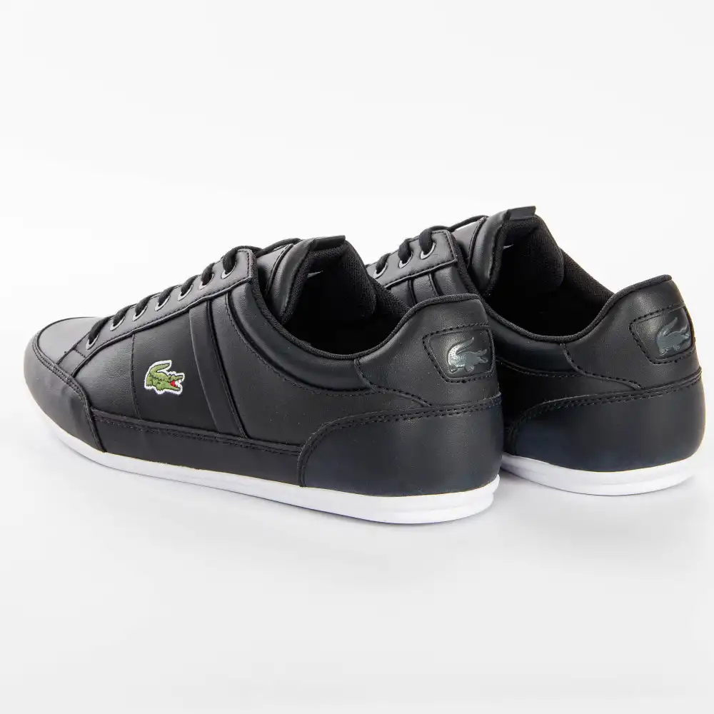 Basket de ville basse homme Lacoste Chaymon bl21 1 cma Noir - ZESHOES Basket de ville basse homme Lacoste Chaymon bl21 1 cma Noir - ZESHOES