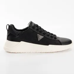 Basket basse homme Guess Original triangle Noir - ZESHOES