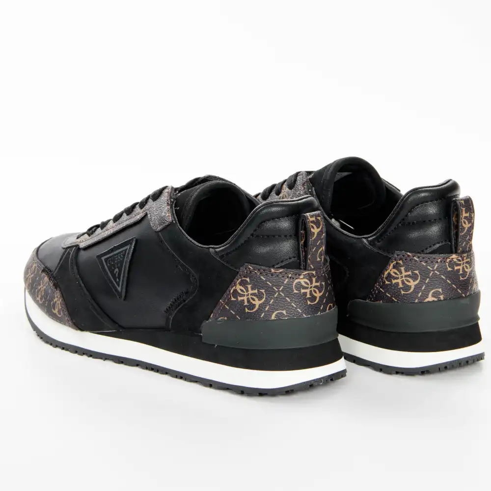 Basket basse homme Guess Glorym Noir - ZESHOES Basket basse homme Guess Glorym Noir - ZESHOES