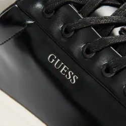 Basket basse homme Guess Original logo Noir - ZESHOES Basket basse homme Guess Original logo Noir - ZESHOES