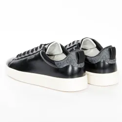 Basket basse homme Guess Original logo Noir - ZESHOES Basket basse homme Guess Original logo Noir - ZESHOES