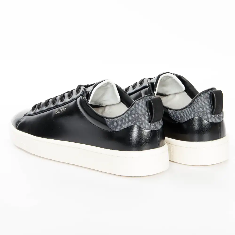 Basket basse homme Guess Original logo Noir - ZESHOES Basket basse homme Guess Original logo Noir - ZESHOES