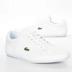 Basket de ville basse homme Lacoste Chaymon bl21 Blanc - ZESHOES