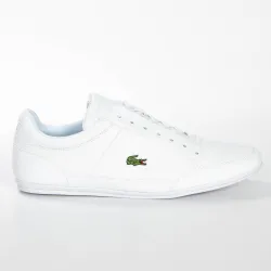 Basket de ville basse homme Lacoste Chaymon bl21 Blanc - ZESHOES