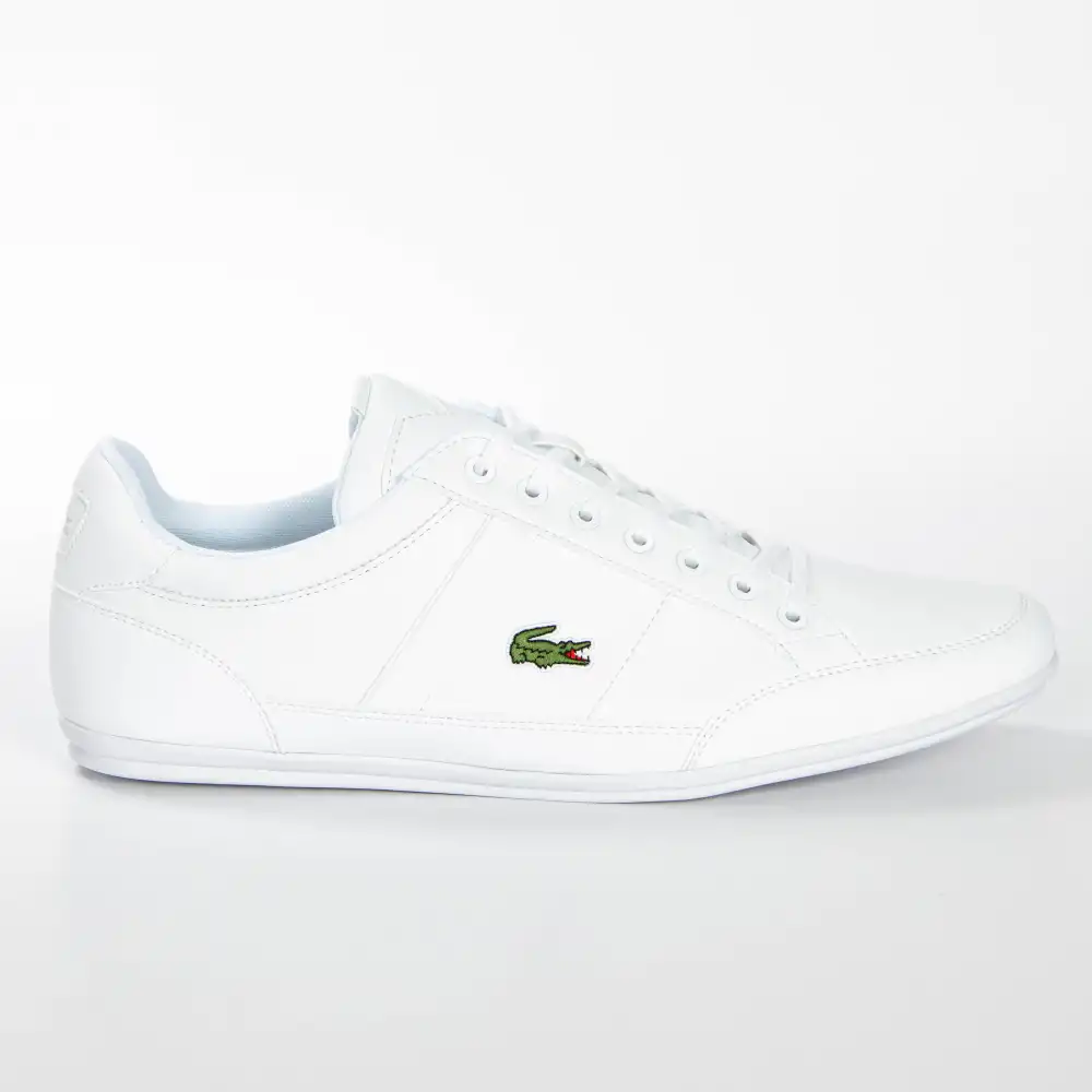 Basket de ville basse homme Lacoste Chaymon bl21 Blanc - ZESHOES