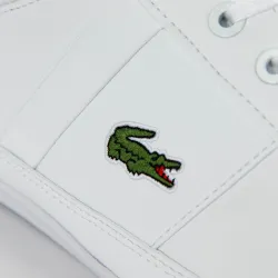 Basket de ville basse homme Lacoste Chaymon bl21 Blanc - ZESHOES