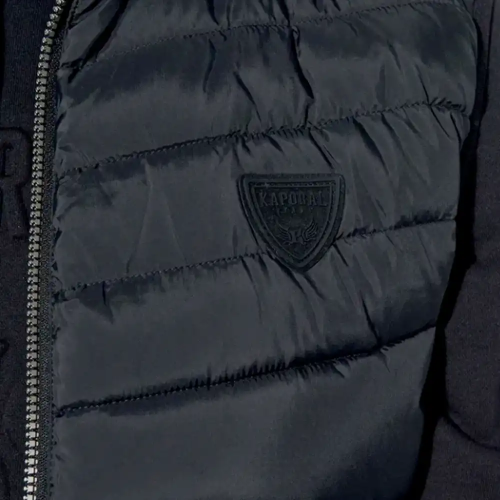 Doudoune sans manches homme Kaporal Aku Noir - ZESHOES Doudoune sans manches homme Kaporal Aku Noir - ZESHOES