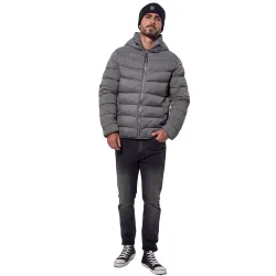 Doudoune homme Kaporal Awal Argent - ZESHOES