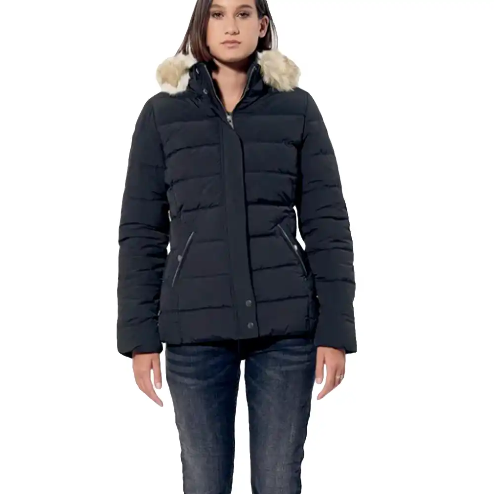 Parkas femme, manteau Kaporal Fibby Noir - ZESHOES