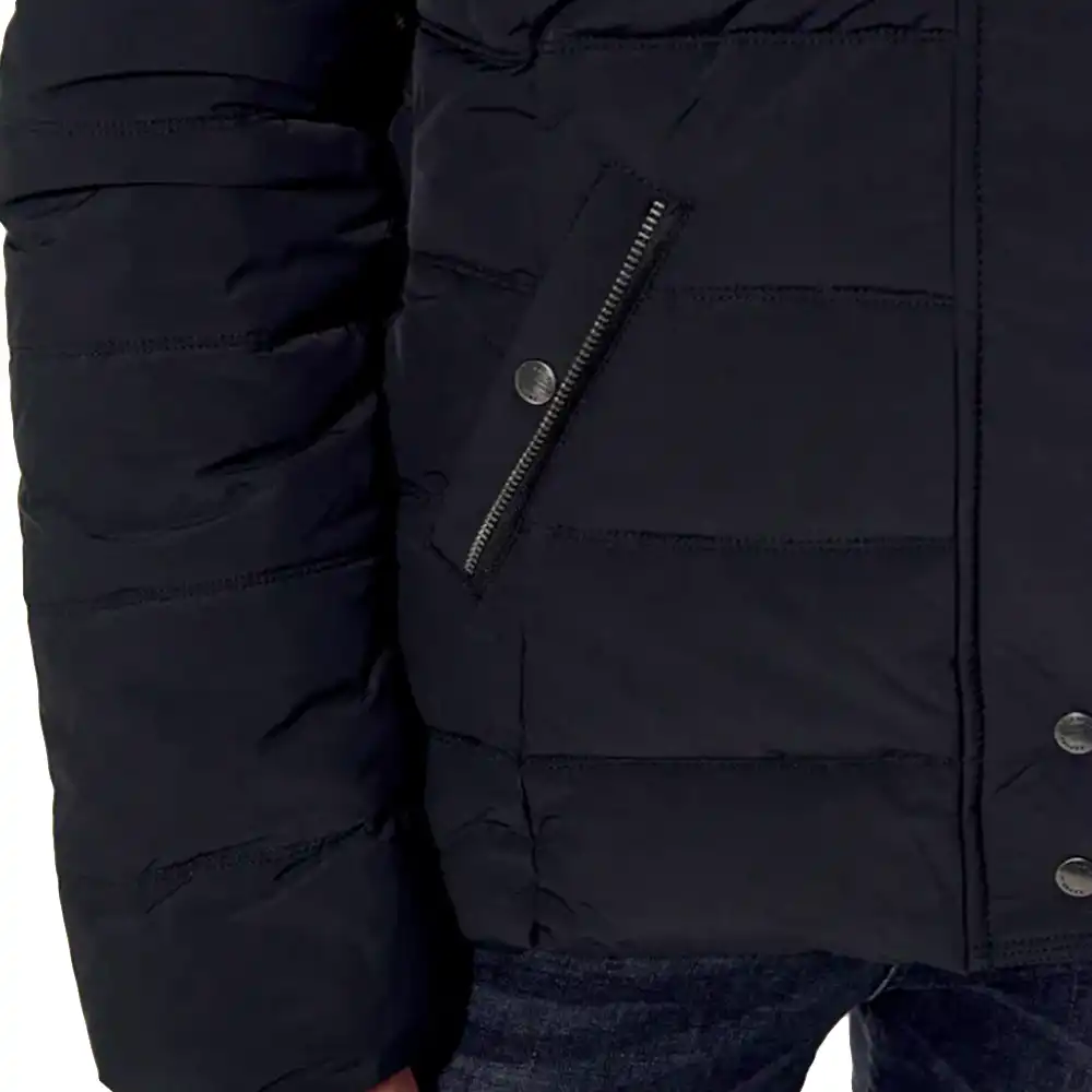 Parkas femme, manteau Kaporal Fibby Noir - ZESHOES Parkas femme, manteau Kaporal Fibby Noir - ZESHOES