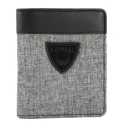 Portefeuille homme Kaporal Naoki Gris - ZESHOES