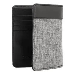 Portefeuille homme Kaporal Naoki Gris - ZESHOES