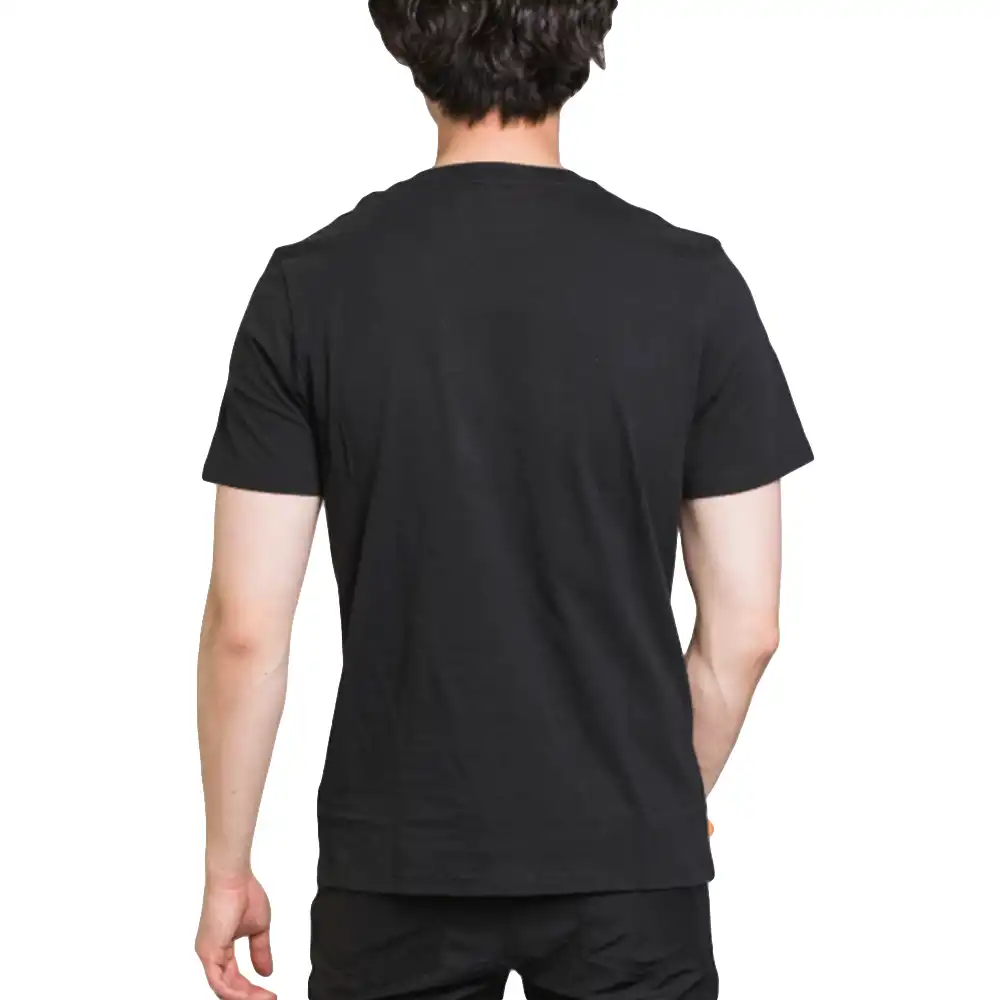 T shirt manche courte homme Timberland Big logo b&w Noir - ZESHOES T shirt manche courte homme Timberland Big logo b&w Noir - ZESHOES
