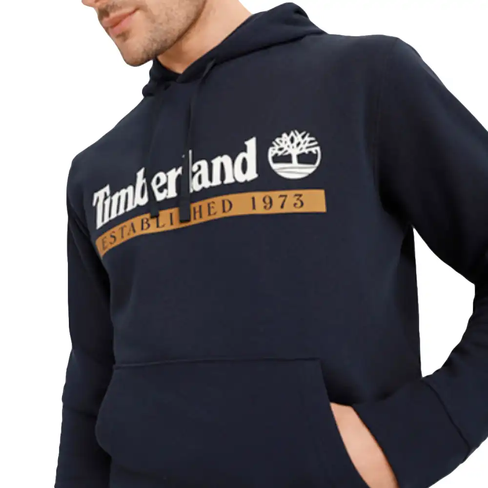 Sweat shirt homme Timberland Style 1973 Bleu - ZESHOES