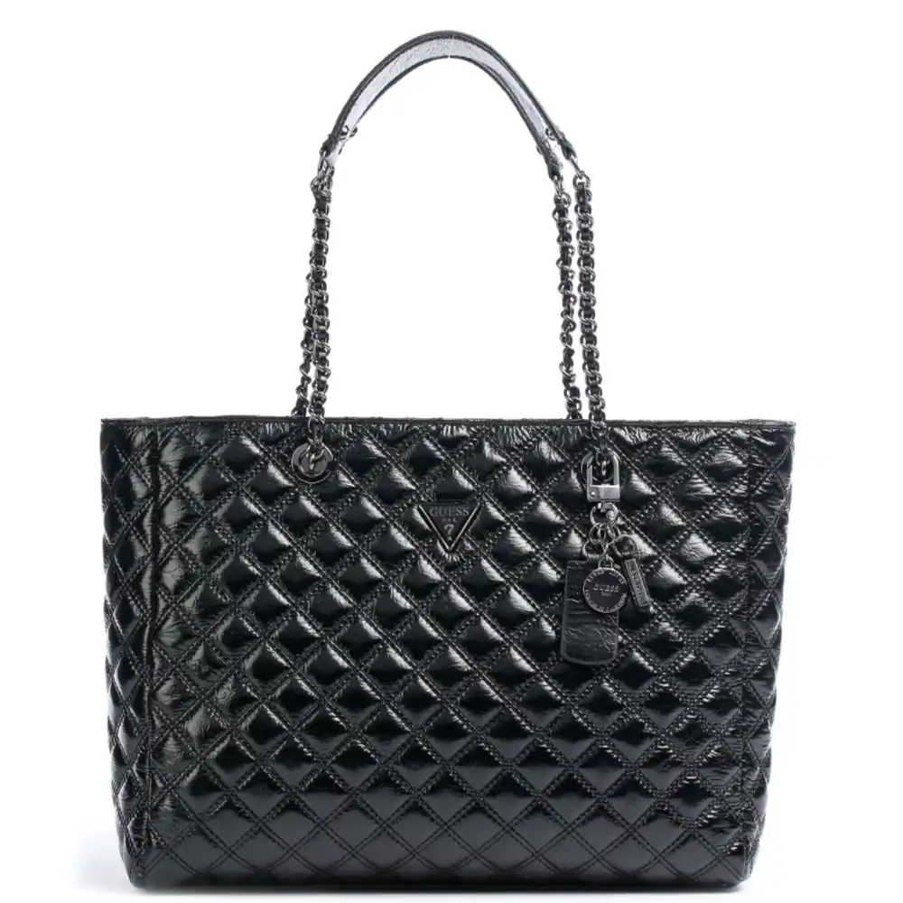 Sac a main femme Guess Cessily Noir - ZESHOES