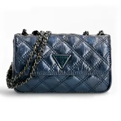 Sac a main femme Guess Cessily Bleu - ZESHOES Sac a main femme Guess Cessily Bleu - ZESHOES