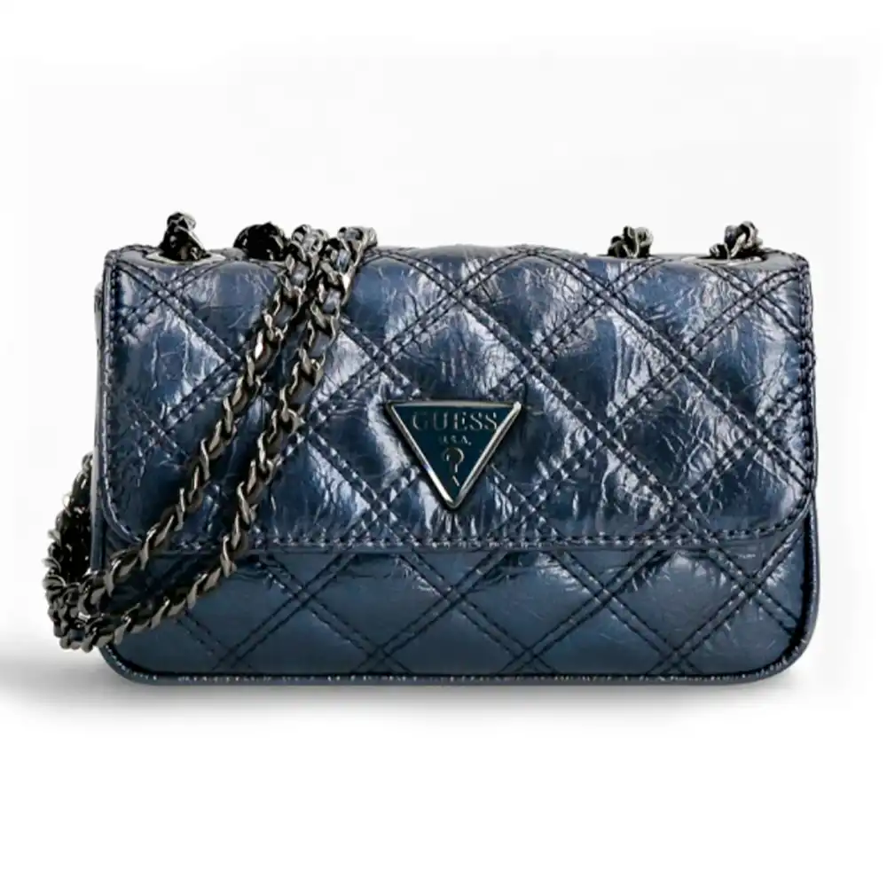 Sac a main femme Guess Cessily Bleu - ZESHOES Sac a main femme Guess Cessily Bleu - ZESHOES