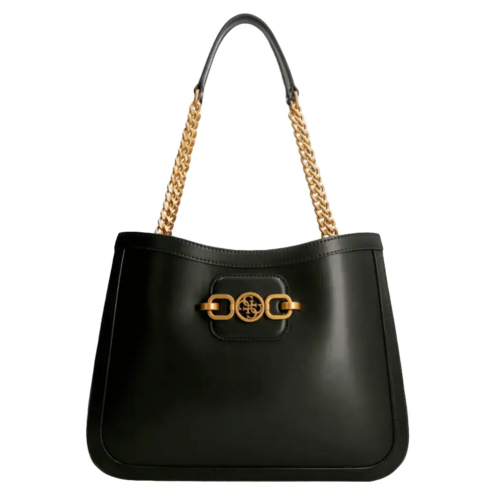 Sac a main femme Guess Hensley Noir - ZESHOES