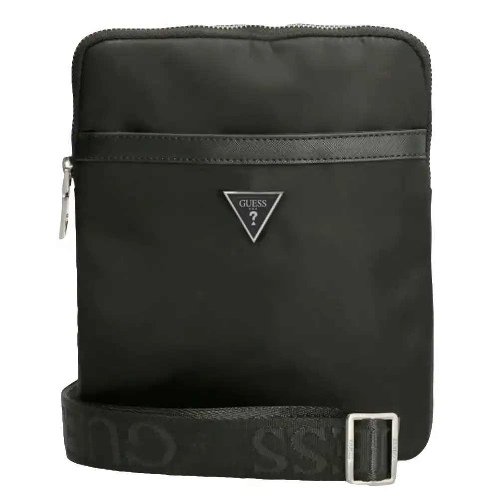 Pochette homme Guess Mini certosa Noir - ZESHOES