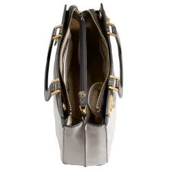 Sac a main femme Guess Katey luxe Blanc - ZESHOES