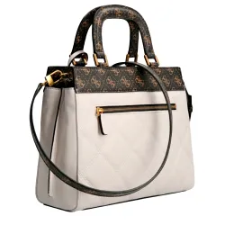 Sac a main femme Guess Katey luxe Blanc - ZESHOES