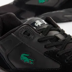 Basket basse homme Lacoste Storm 96 lo Noir - ZESHOES Basket basse homme Lacoste Storm 96 lo Noir - ZESHOES