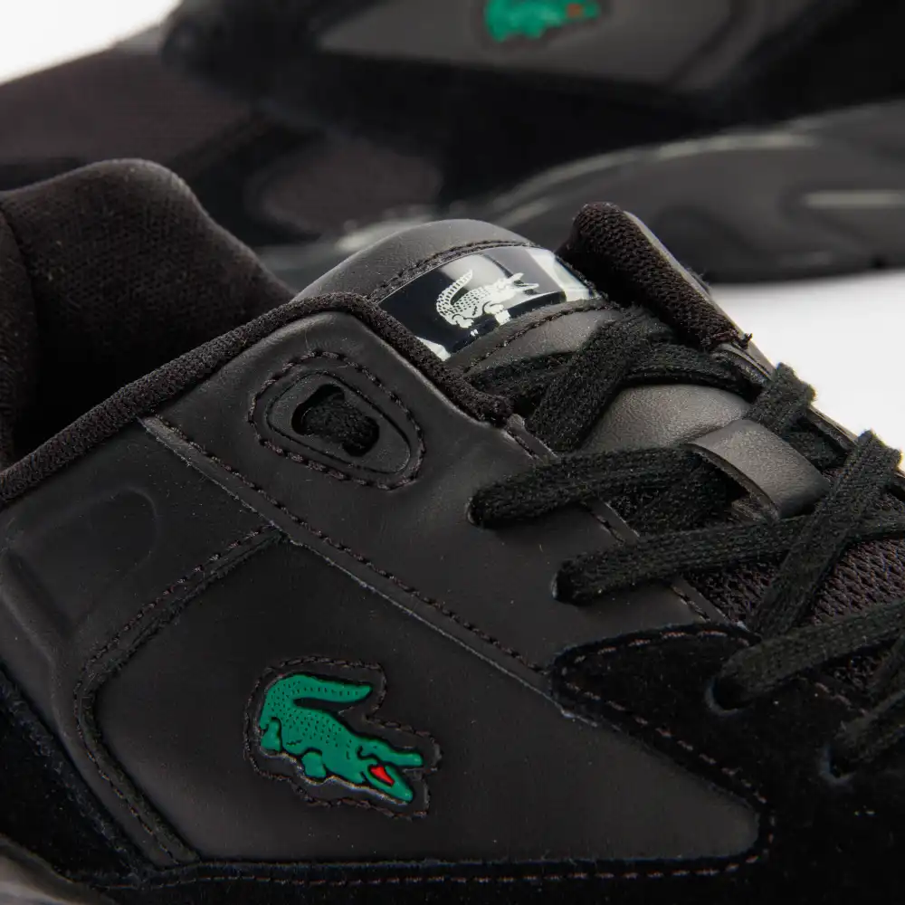 Basket basse homme Lacoste Storm 96 lo Noir - ZESHOES Basket basse homme Lacoste Storm 96 lo Noir - ZESHOES