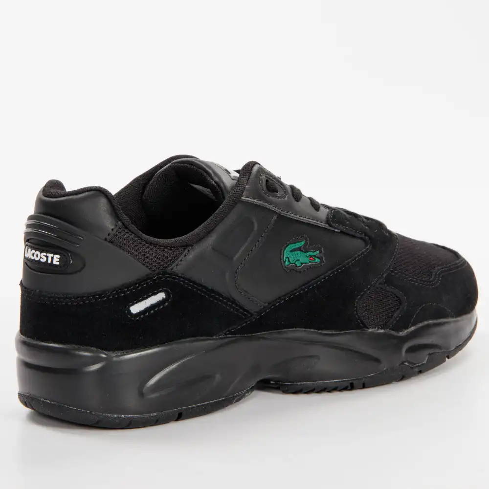 Basket basse homme Lacoste Storm 96 lo Noir - ZESHOES Basket basse homme Lacoste Storm 96 lo Noir - ZESHOES