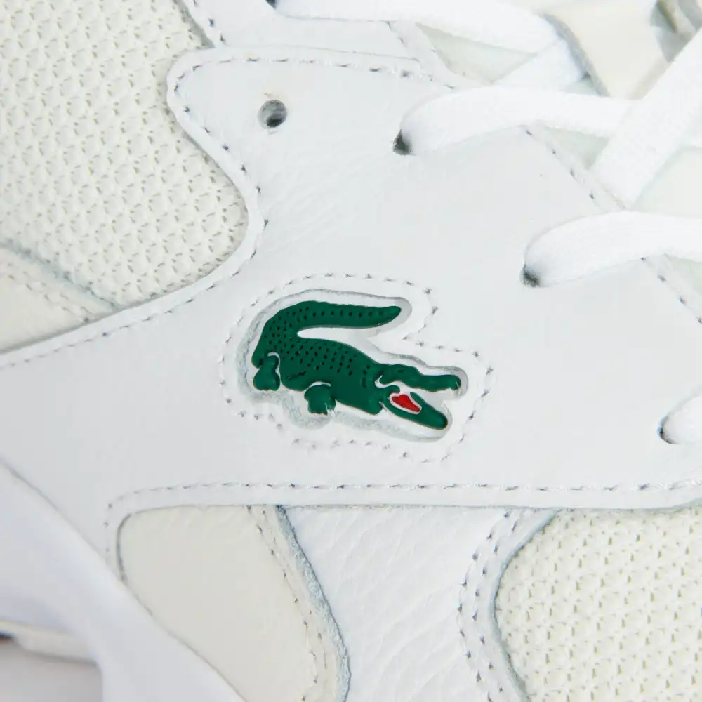 Basket basse homme Lacoste storm 96 leather Beige - ZESHOES