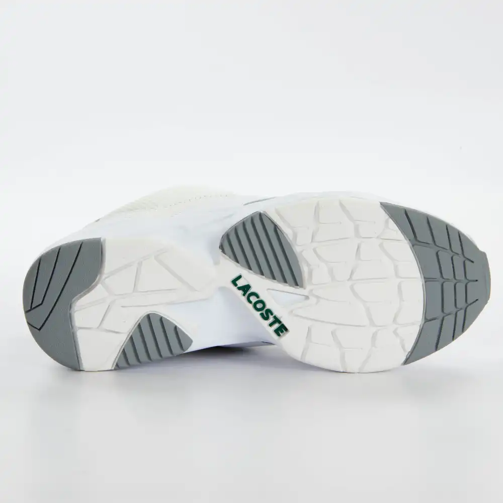 Basket basse homme Lacoste storm 96 leather Beige - ZESHOES