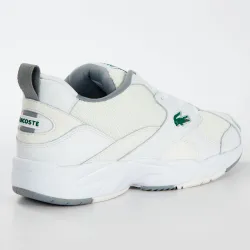 Basket basse homme Lacoste storm 96 leather Beige - ZESHOES