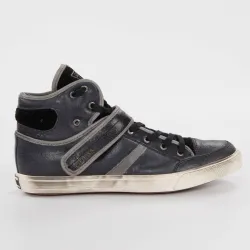 Basket montante homme Guess Rondo lea Vintage Vert - ZESHOES