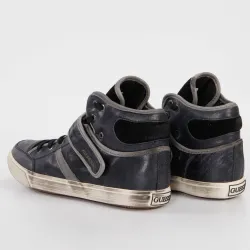 Basket montante homme Guess Rondo lea Vintage Vert - ZESHOES