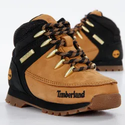 Bottine garcon, boots Timberland Euro sprint mid hiker Marron - ZESHOES Bottine garcon, boots Timberland Euro sprint mid hiker Marron - ZESHOES