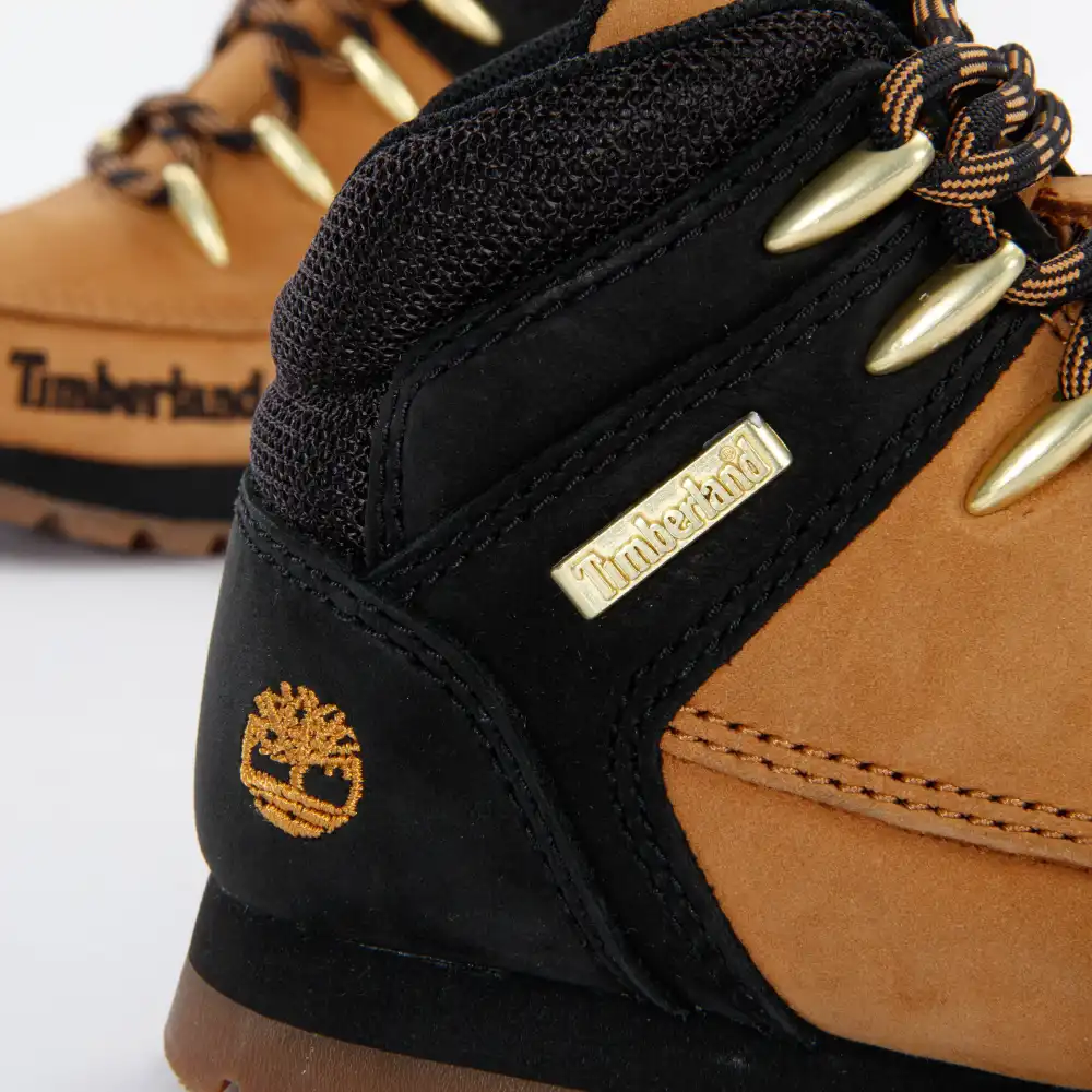 Bottine garcon, boots Timberland Euro sprint mid hiker Marron - ZESHOES Bottine garcon, boots Timberland Euro sprint mid hiker Marron - ZESHOES