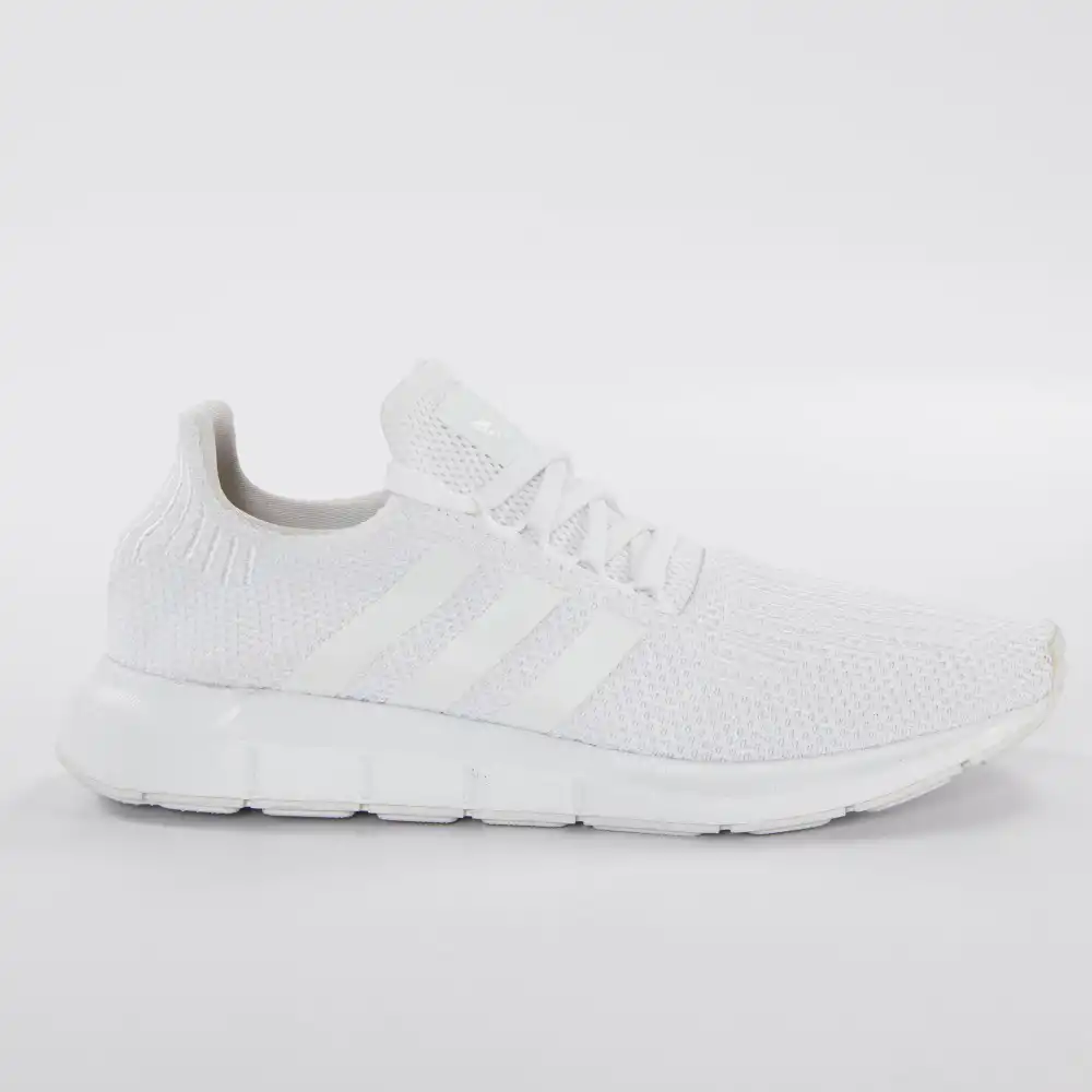 Basket basse homme Adidas Swift run Blanc - ZESHOES Basket basse homme Adidas Swift run Blanc - ZESHOES