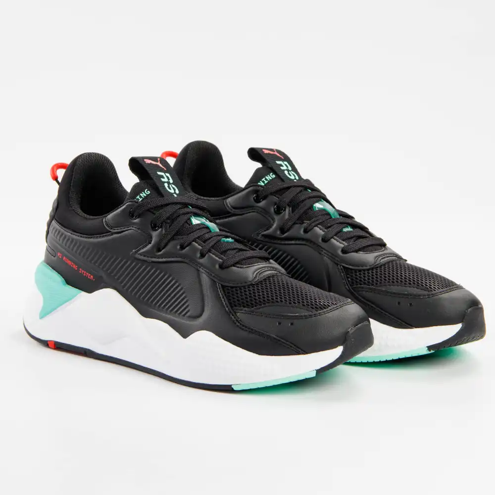 Basket basse homme Puma RS-X master black Noir - ZESHOES