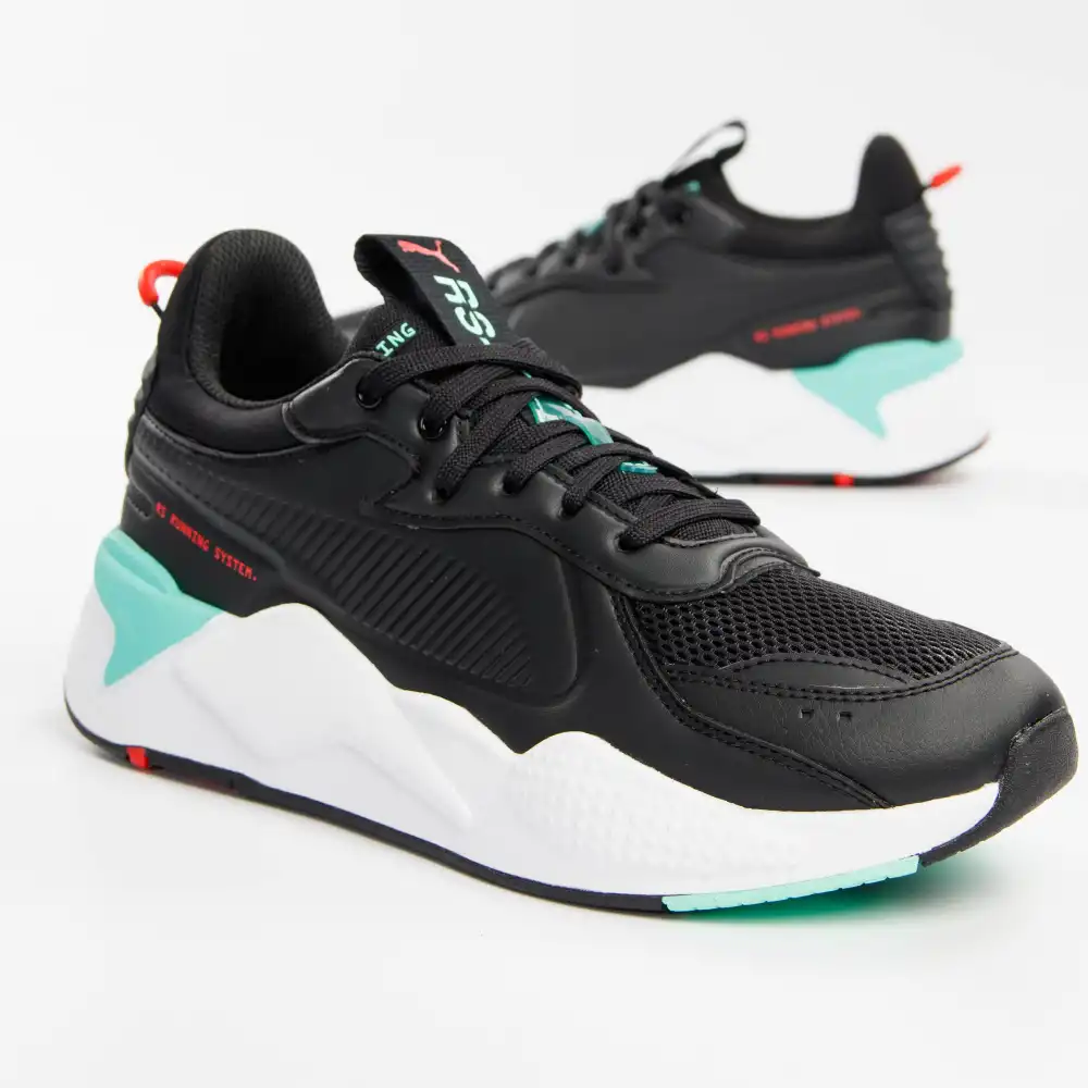 Basket basse homme Puma RS-X master black Noir - ZESHOES