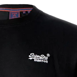 T shirt manche courte homme Superdry Logo Embl tee Noir - ZESHOES T shirt manche courte homme Superdry Logo Embl tee Noir - ZESHOES