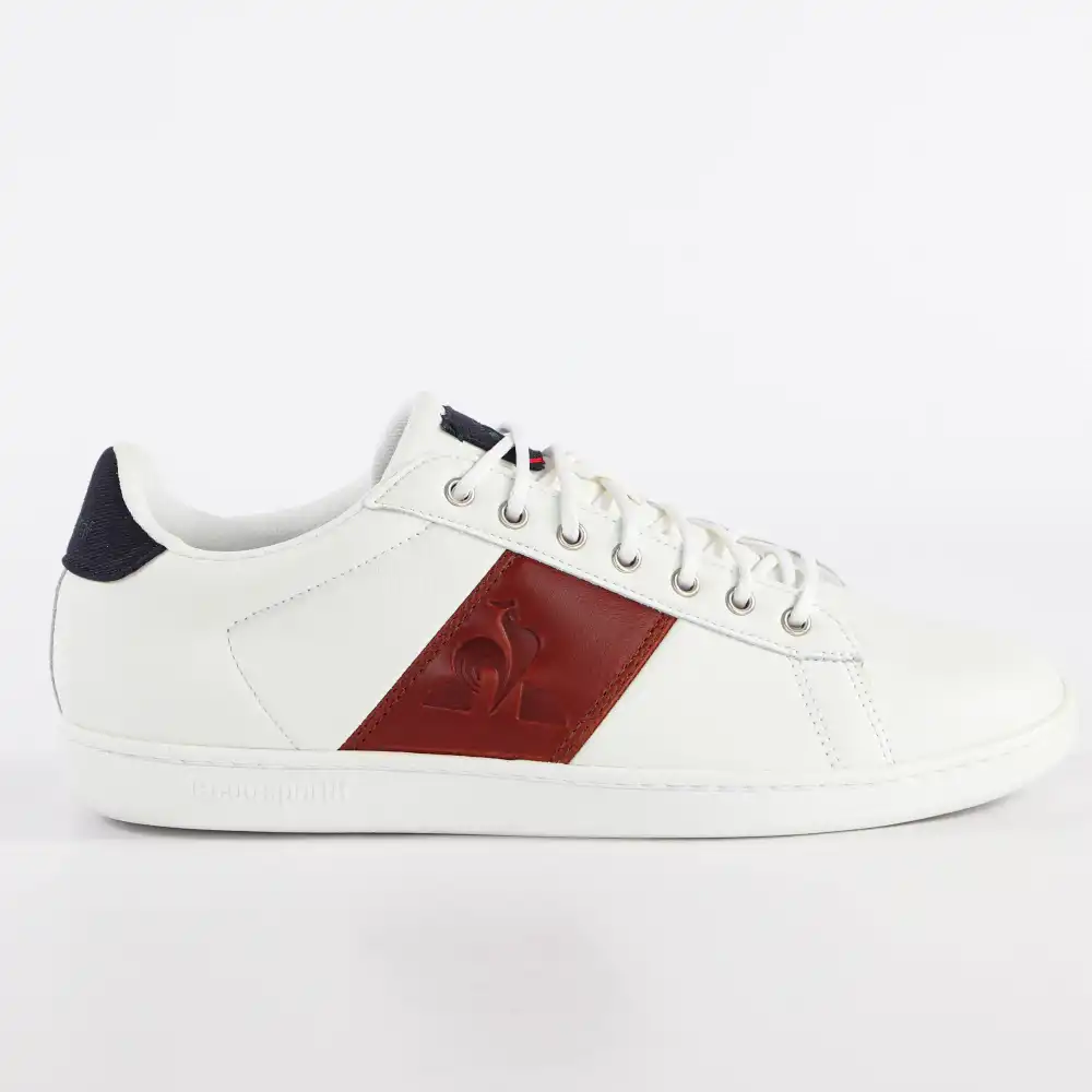 Basket basse homme Le Coq Sportif Mastercourt classic workwear Blanc - ZESHOES