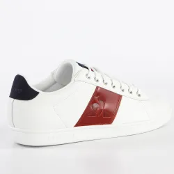 Basket basse homme Le Coq Sportif Mastercourt classic workwear Blanc - ZESHOES