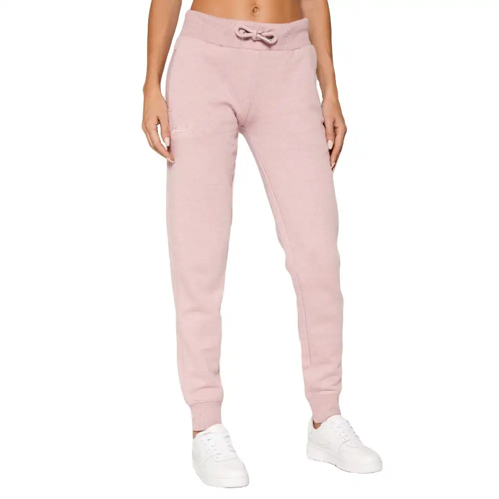 Pantalon jogging femme Superdry Studios organic Rose - ZESHOES