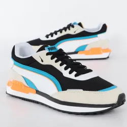 Basket basse homme Puma city rider Multicolor - ZESHOES