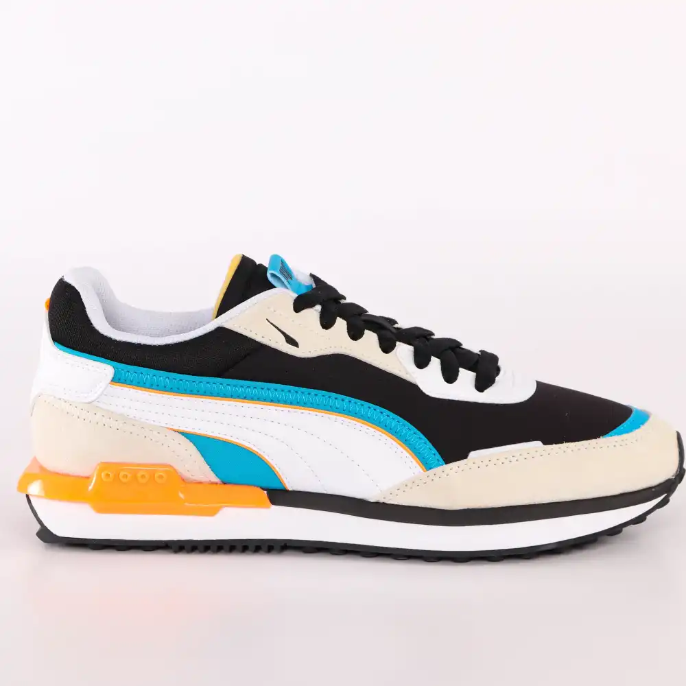 Basket basse homme Puma city rider Multicolor - ZESHOES