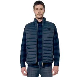 Doudoune sans manches homme Kaporal Aku navy Bleu - ZESHOES Doudoune sans manches homme Kaporal Aku navy Bleu - ZESHOES