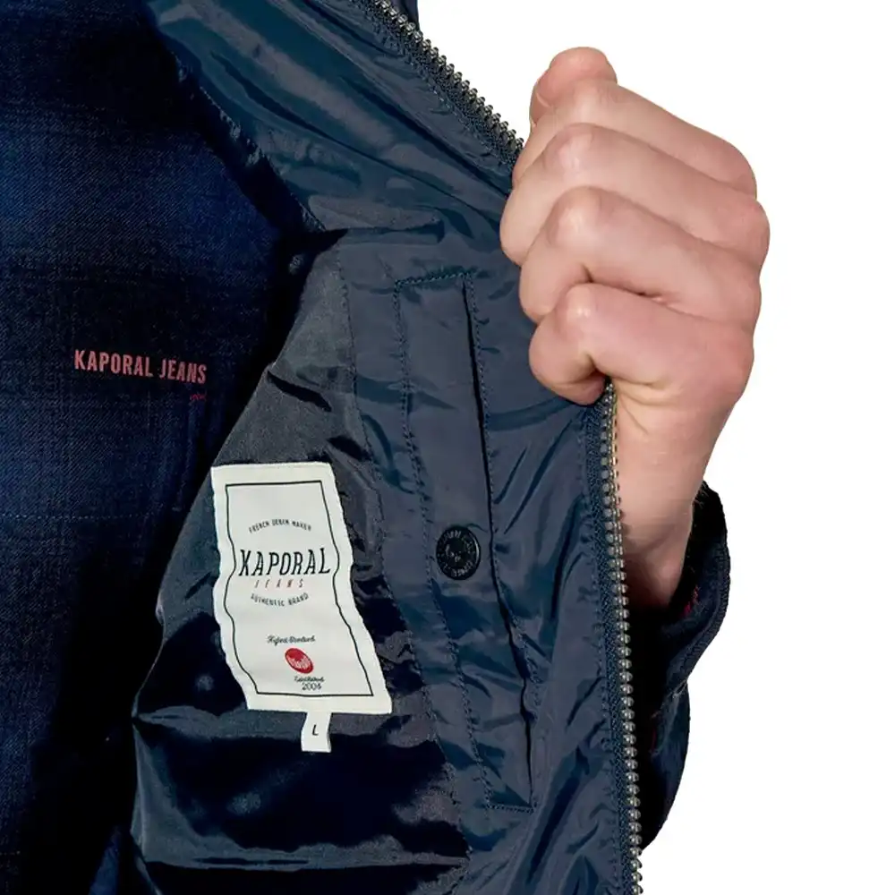 Doudoune sans manches homme Kaporal Aku navy Bleu - ZESHOES Doudoune sans manches homme Kaporal Aku navy Bleu - ZESHOES