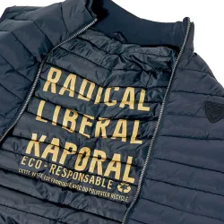 Doudoune sans manches homme Kaporal Aku navy Bleu - ZESHOES Doudoune sans manches homme Kaporal Aku navy Bleu - ZESHOES