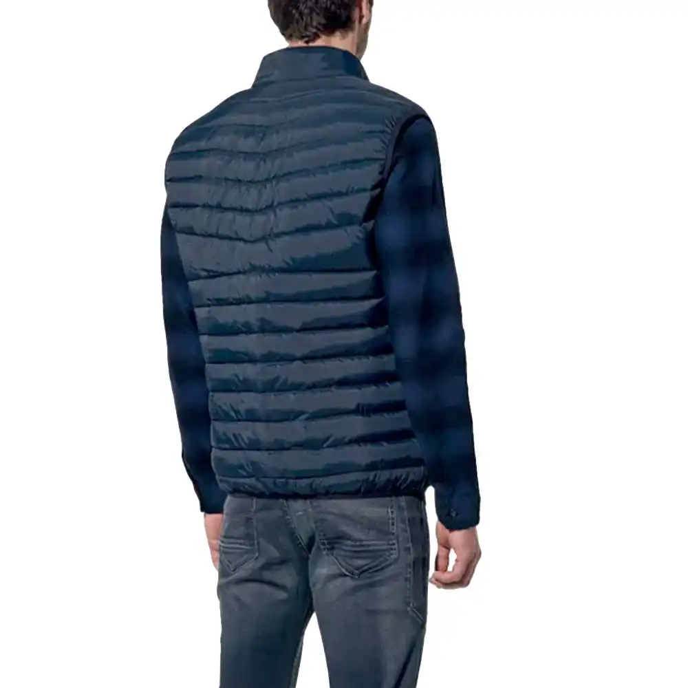 Doudoune sans manches homme Kaporal Aku navy Bleu - ZESHOES Doudoune sans manches homme Kaporal Aku navy Bleu - ZESHOES