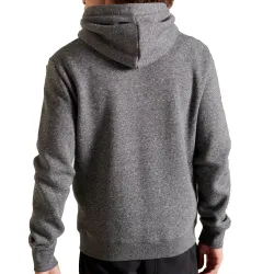 Sweat zippé homme Superdry Logo brodé vintage Gris - ZESHOES